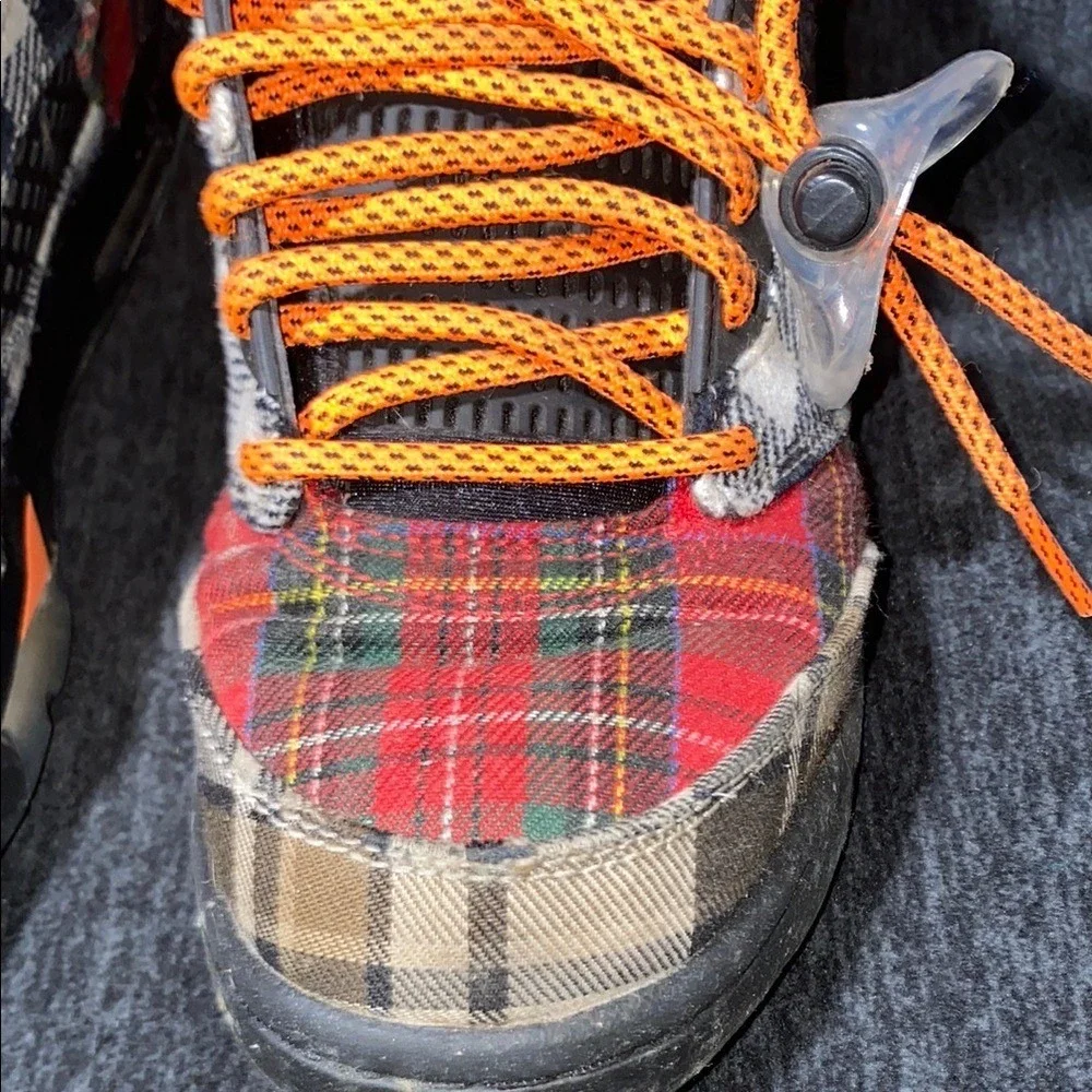 Air Jordan 5 Retro TD Plaid‎ Orange Laces Kids